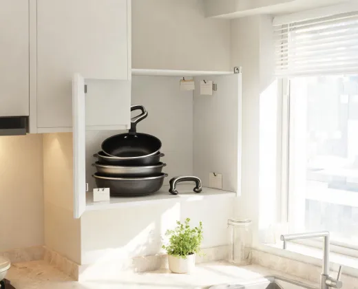 Storage cookware path