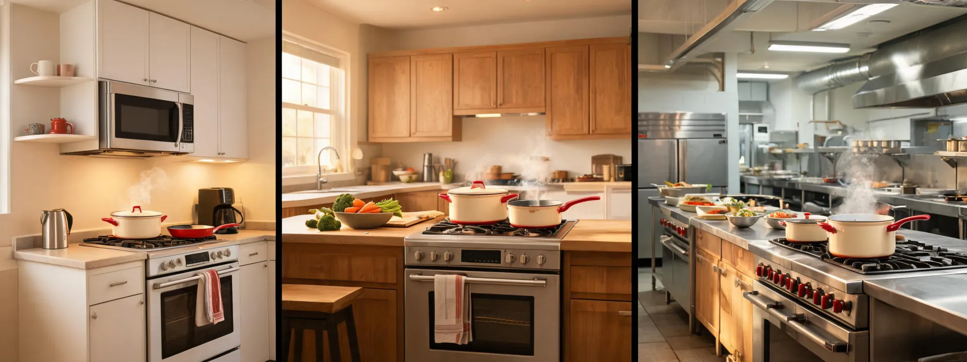 Carote cookware across home and hospitality kitchens