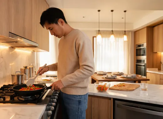 Homeowner kitchen